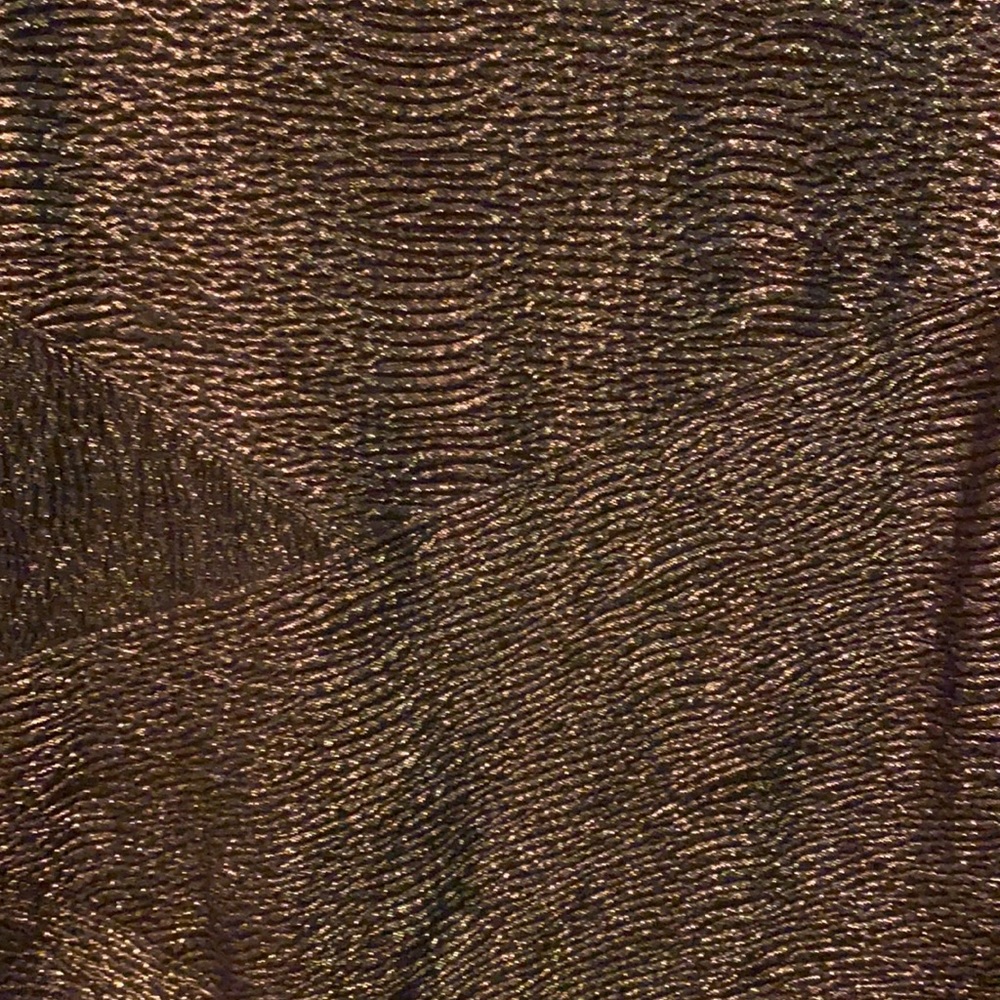 Free People Metallic Bronze/Gold Shimmer Mini dress or Tunic (Size S) - Picture 5 of 10